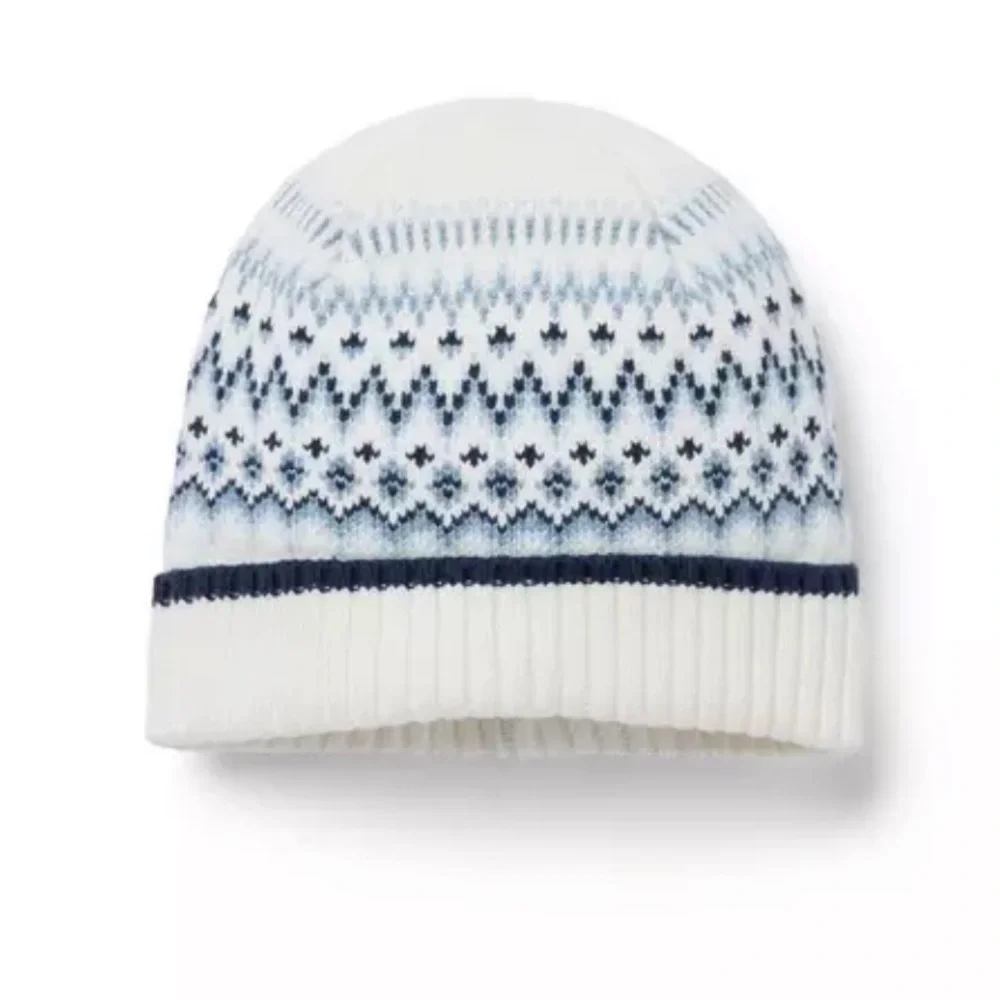 NWT- Fair Isle Beanie by Janie and Jack